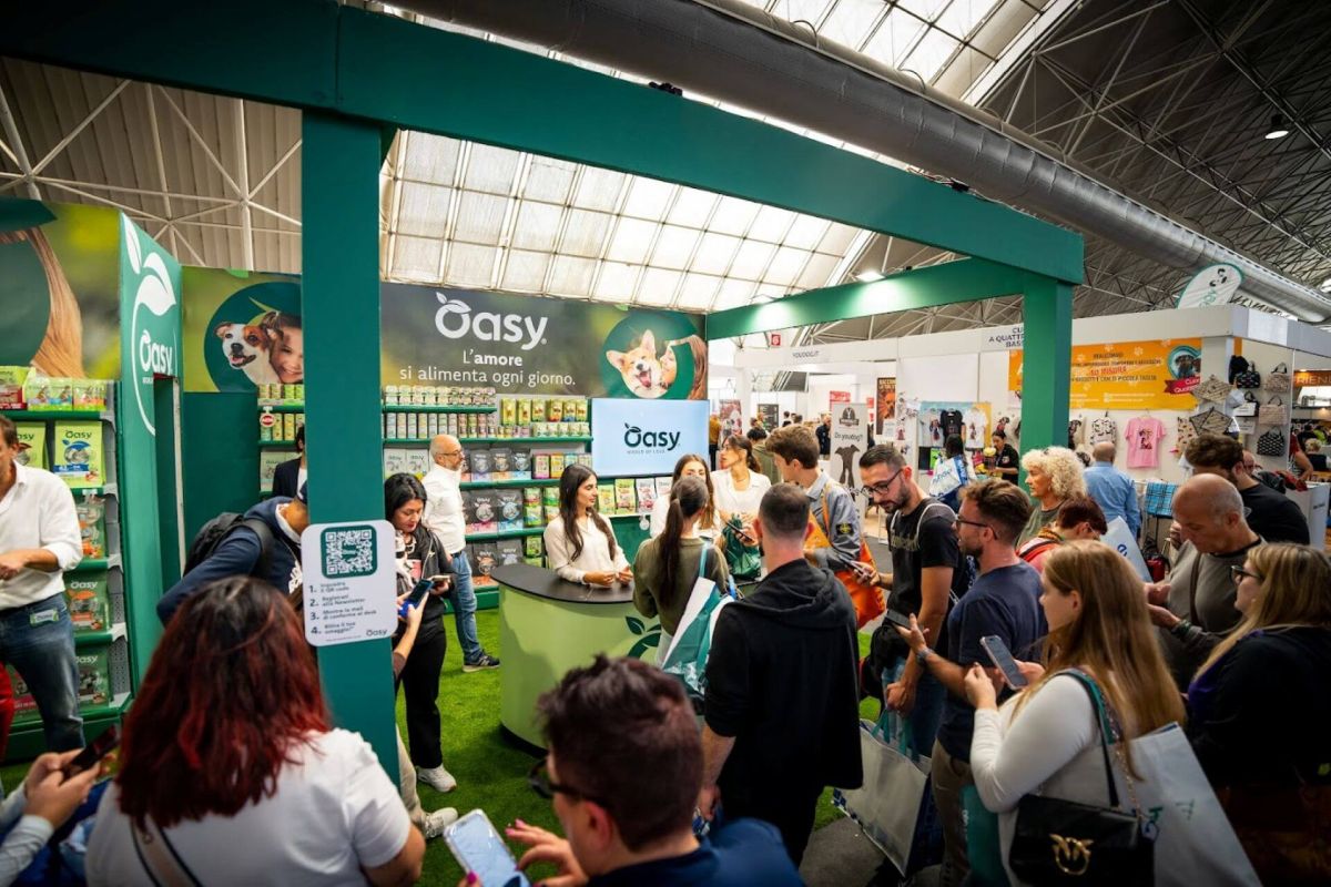 New Products and Fun by Oasy at Quattrozampeinfiera 2025