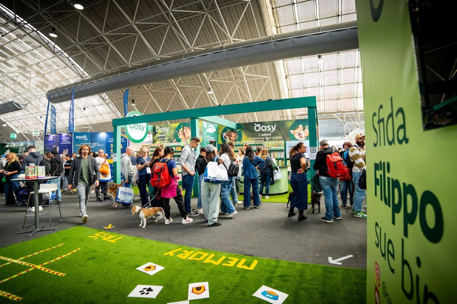 New Products and Fun by Oasy at Quattrozampeinfiera 2025